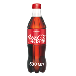 Кока-Кола Классика 0.5 в ПЭТ бутылке