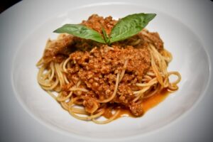 Спагетти  в соусе «Болоньезе»