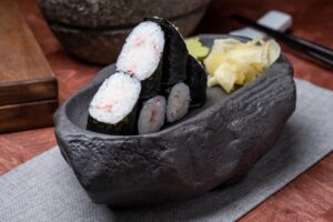 Маки с крабом