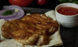 Стейк куриное бедро